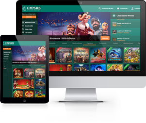 cresus casino ordinateur tablette